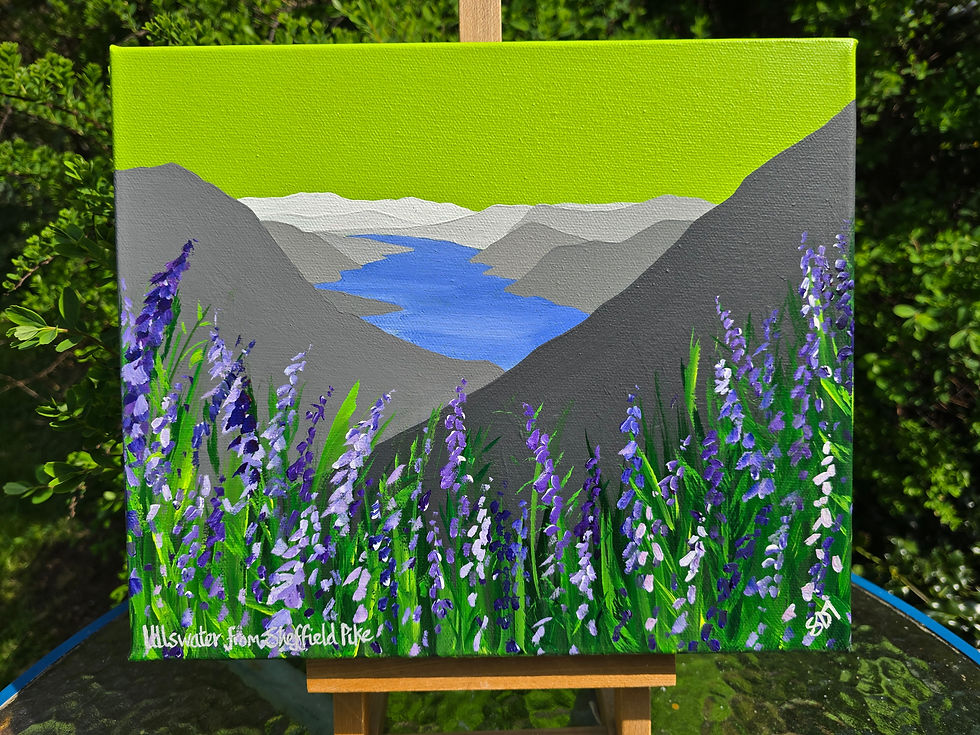 Thumbnail: Ullswater from Sheffield Pike
