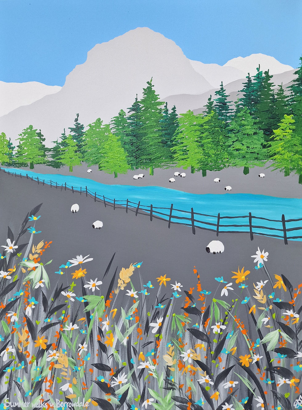 Summer walks in Borrowdale