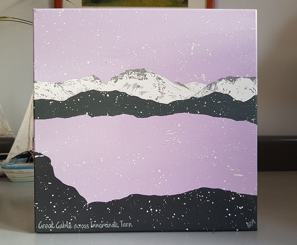 Thumbnail: Great Gableacross Innonimate Tarn
