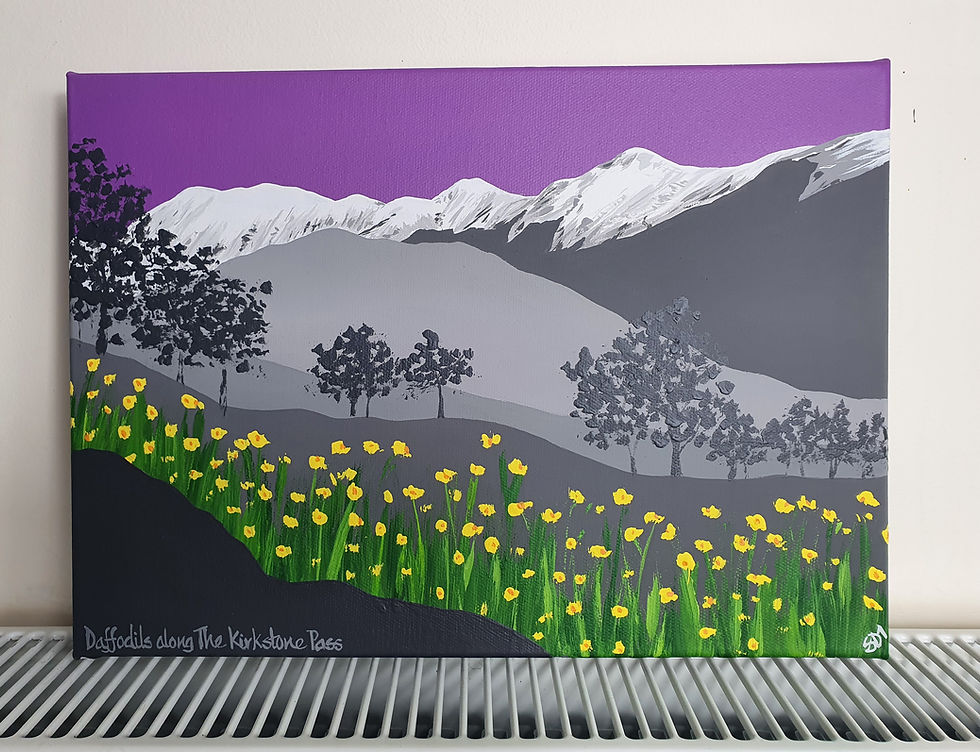 Thumbnail: Daffodils along The Kirkstone Pass