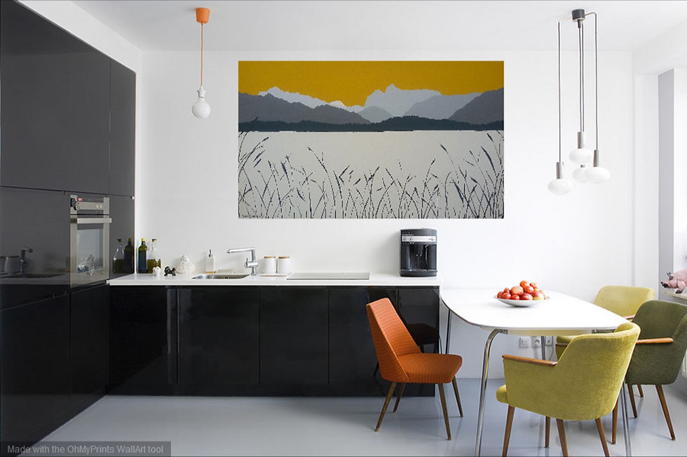 Thumbnail: Across Windermere (Very large painting)
