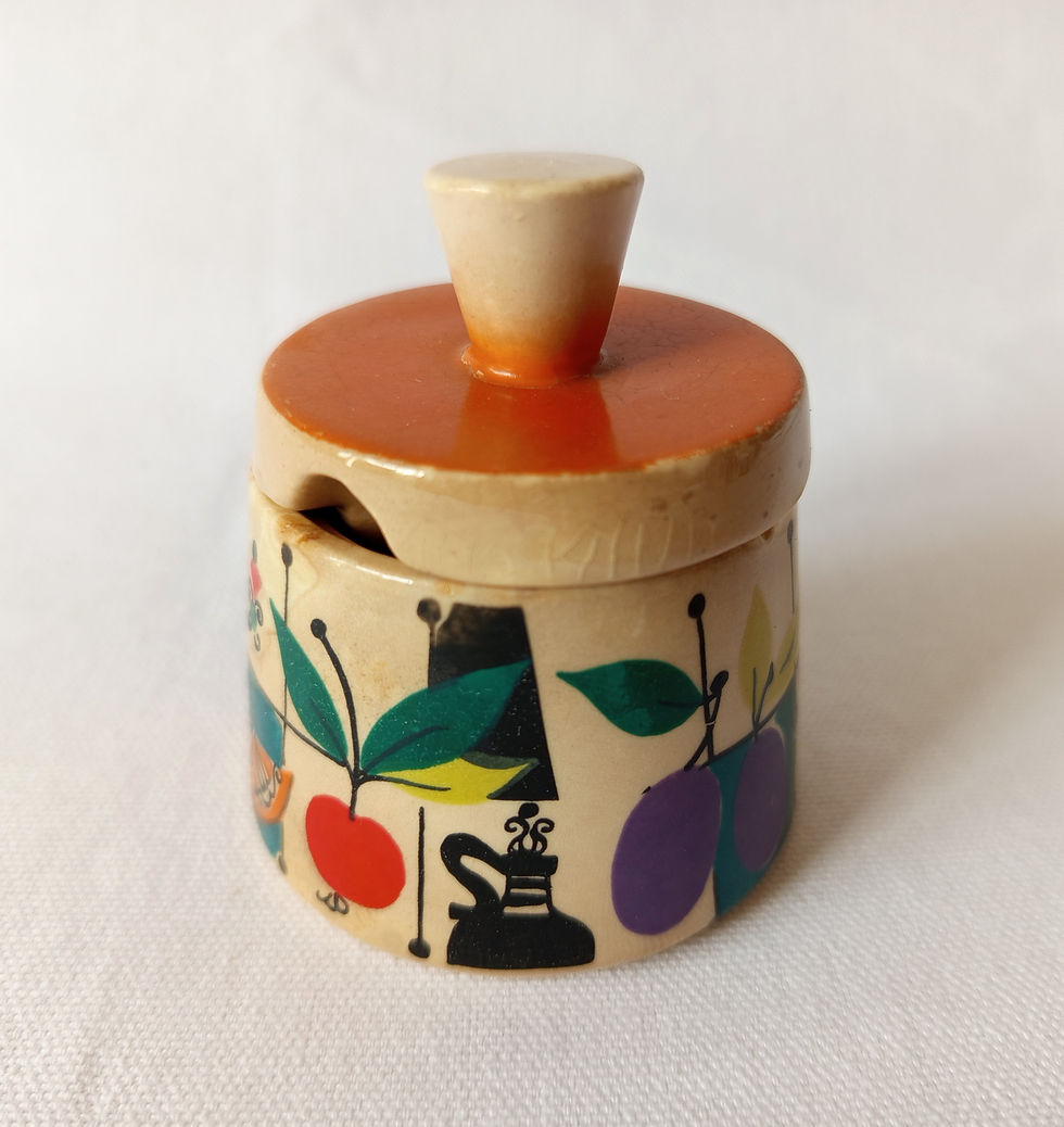 Miniature : Set salière, poivrière, moutardier W. Goebel W. Germany - Années 60
