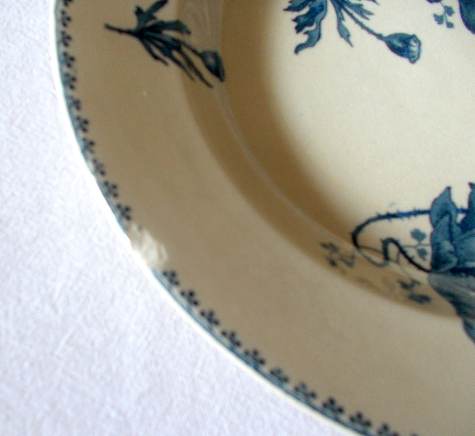 Miniature : Assiette  creuse Sarreguemine - Modèle "Féria"