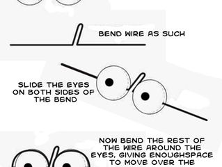 Manual Blinking Eyes