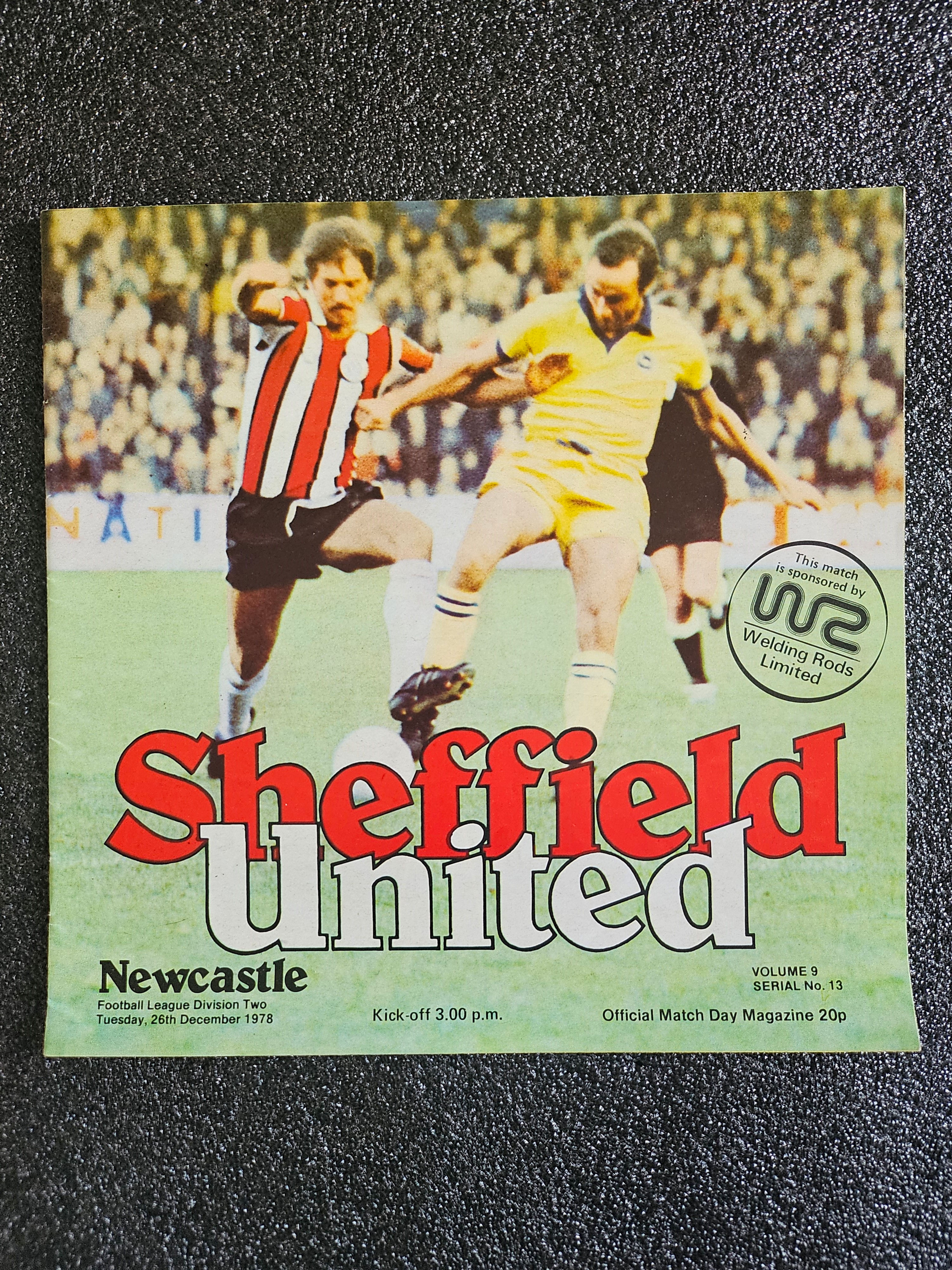Sheffield United v Newcastle United - 1978-1979 - Division 2
