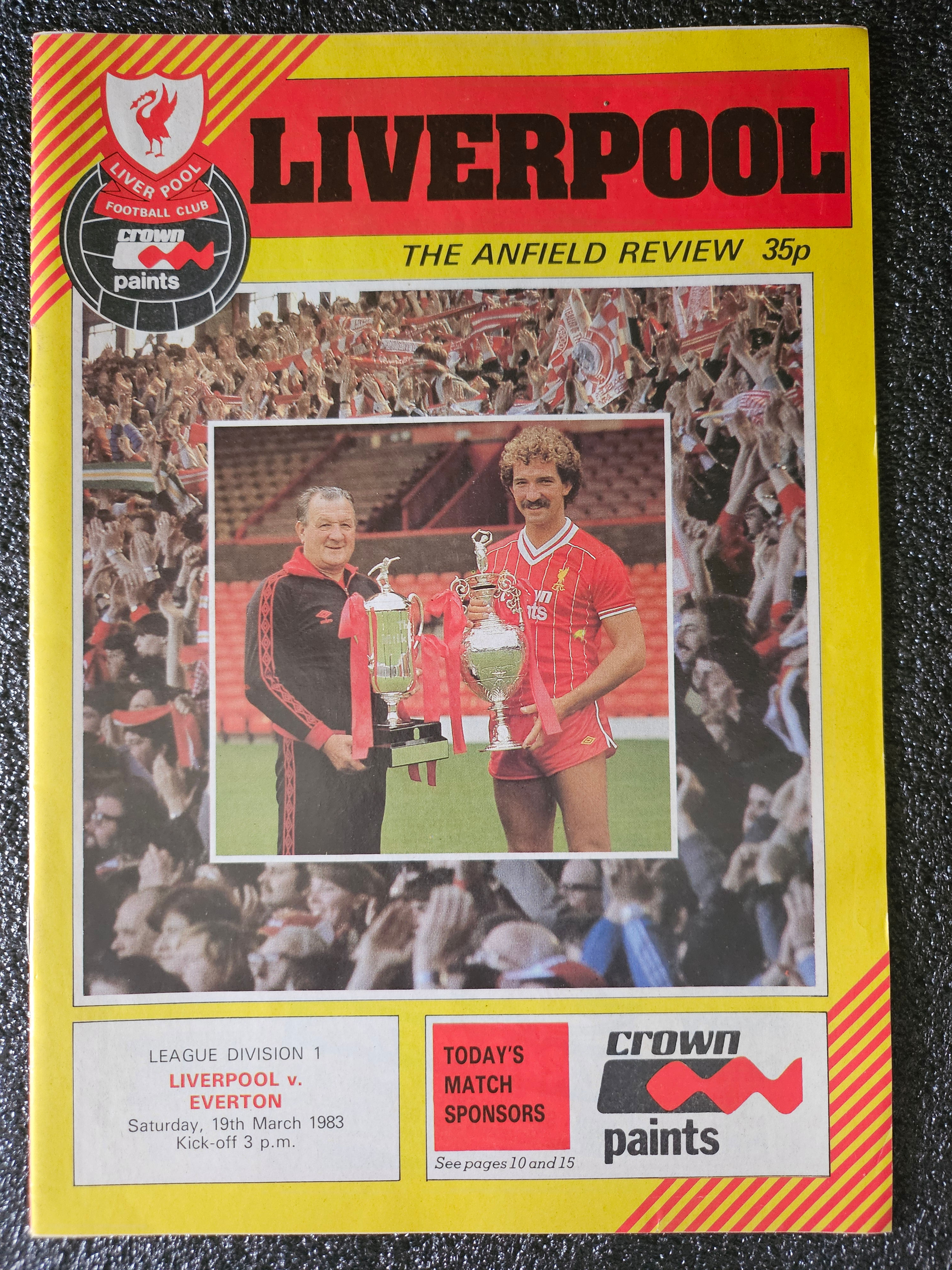 Liverpool v Everton 1982-1983 - Division 1