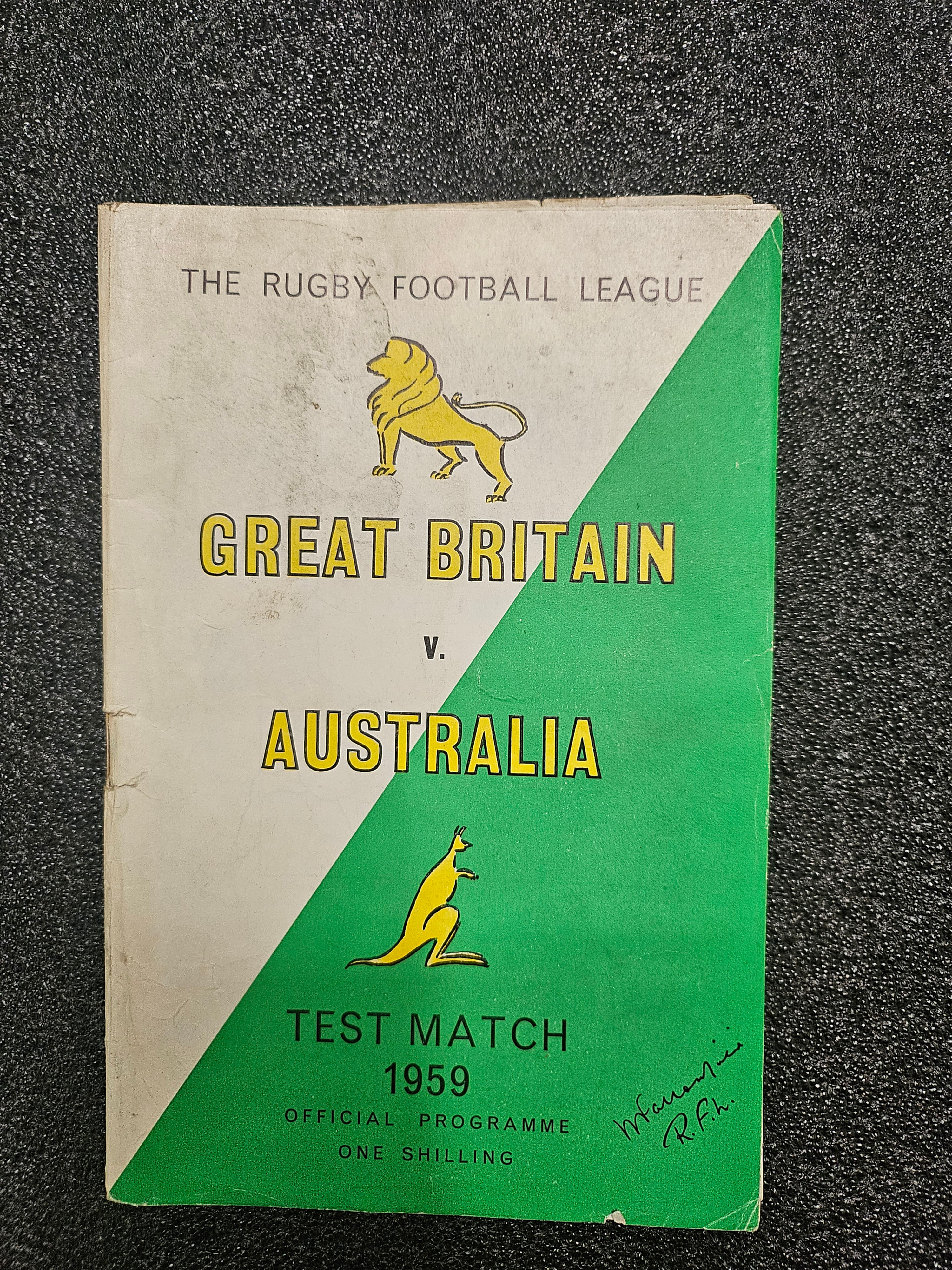 Great Britain v Australia - 1959-1960 - Rugby League, Test International