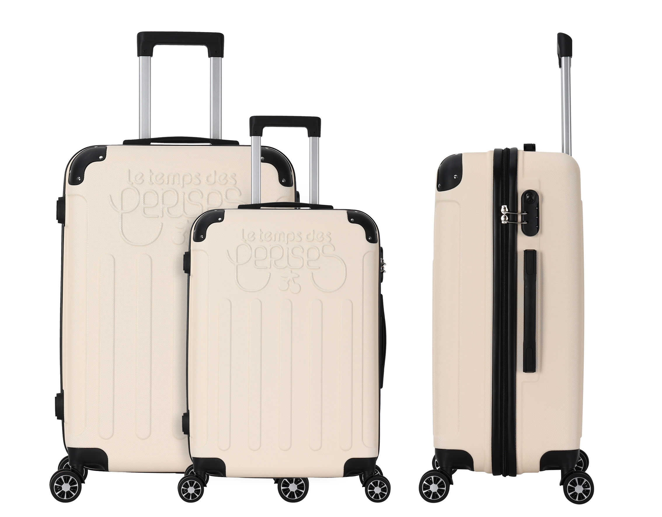 Java set 3 valises S/M/L - Crème