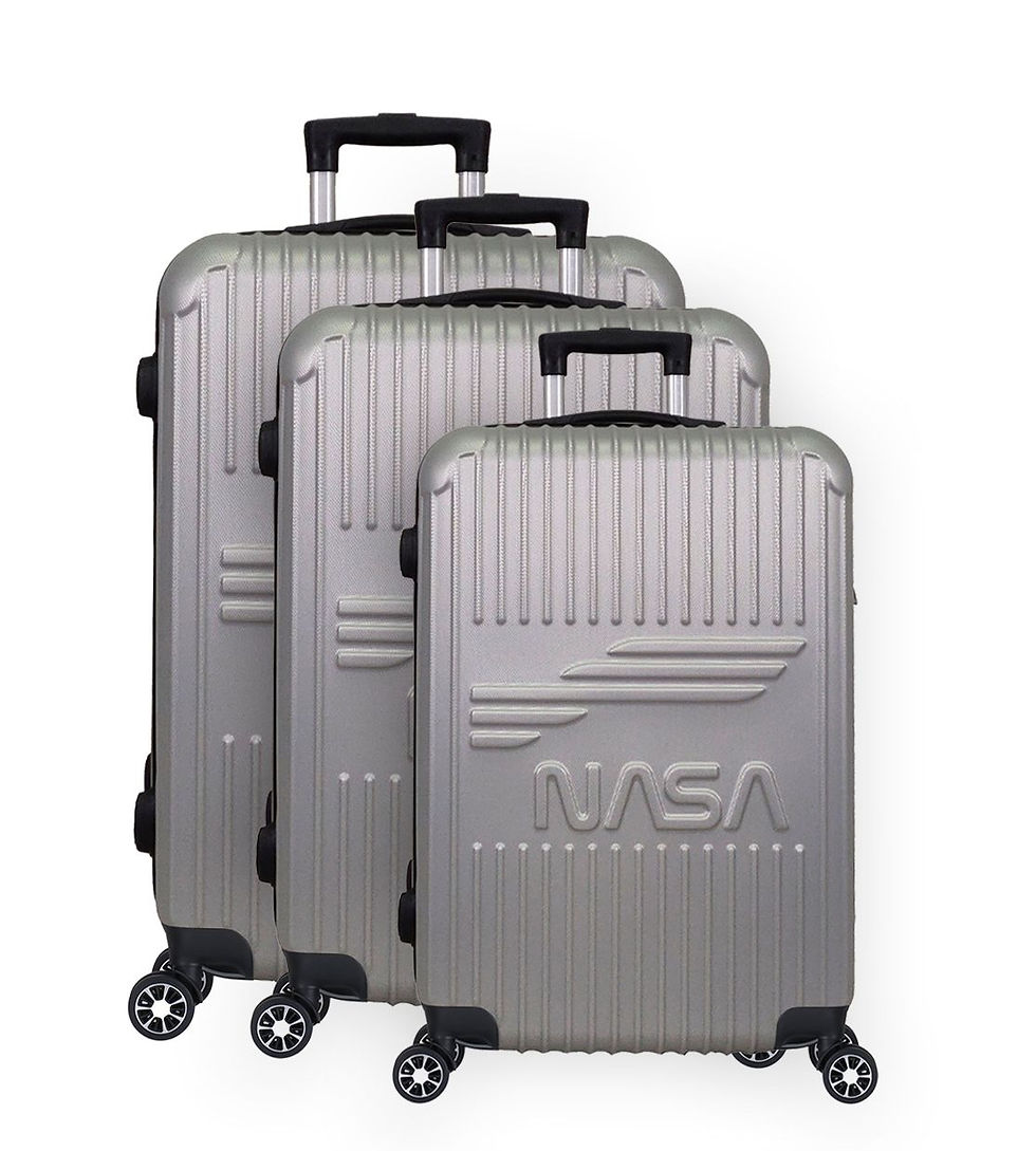Enterprise Set 3 valises S/M/L - Silver