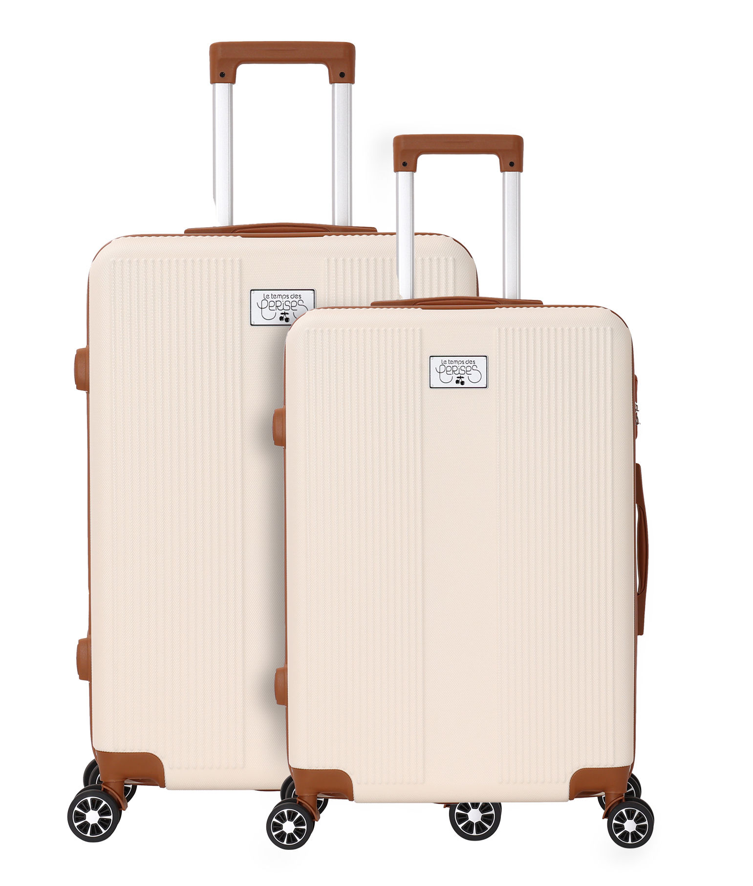 Prado set 2 valises S/L - Crème