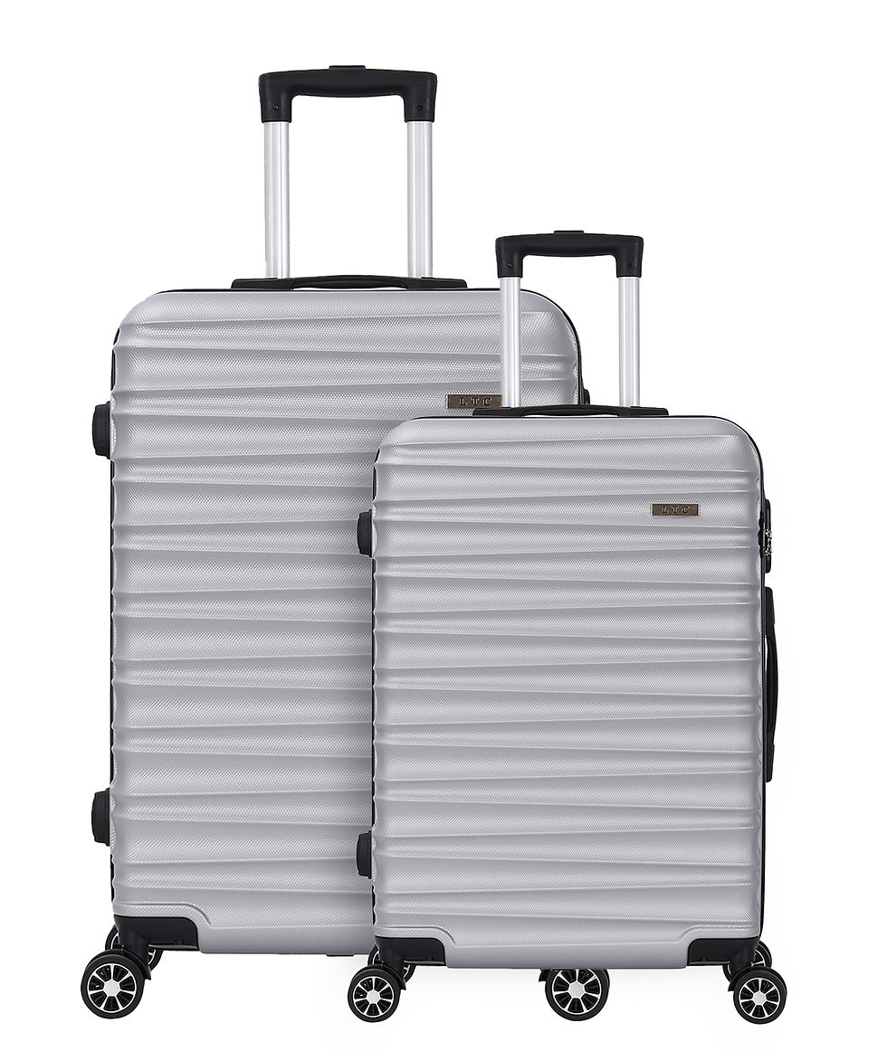 Léna Set 2 valises S/M - Silver