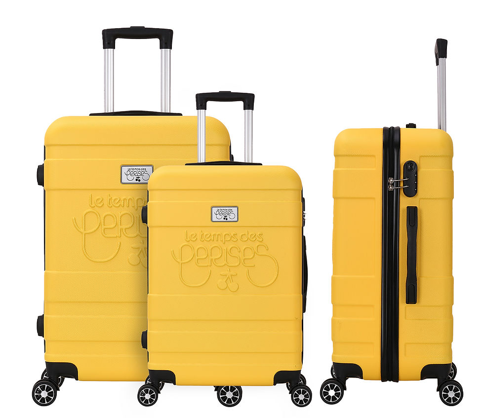 Lyra Set 3 valises S/M/L - Moutarde