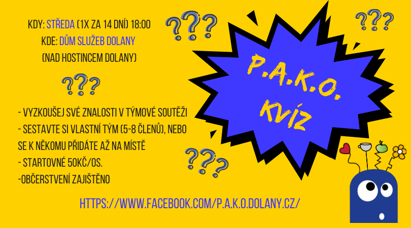 Pakokvíz je zase tady!