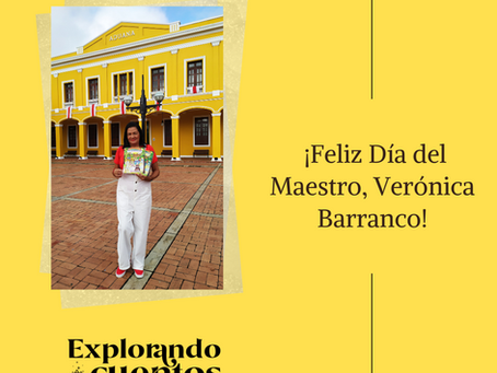 ¡Feliz Día del Maestro, Verónica Barranco! 📚✨