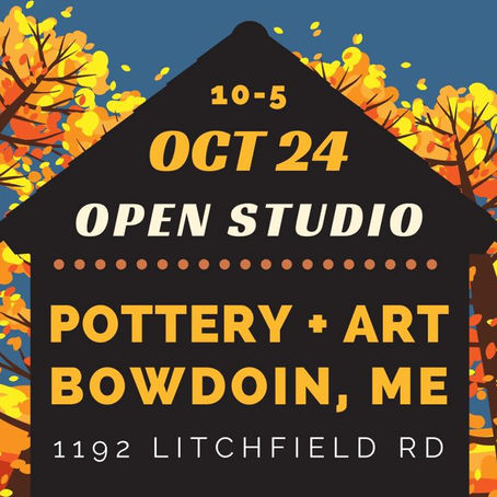 Bowdoin Ceramics Open Studio 