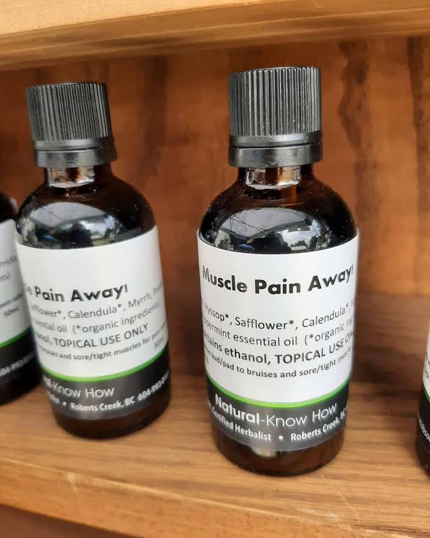 Muscle Pain Away! Topical Liniment for Sore Muscles and Bruising