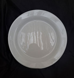 Plato plano redondo