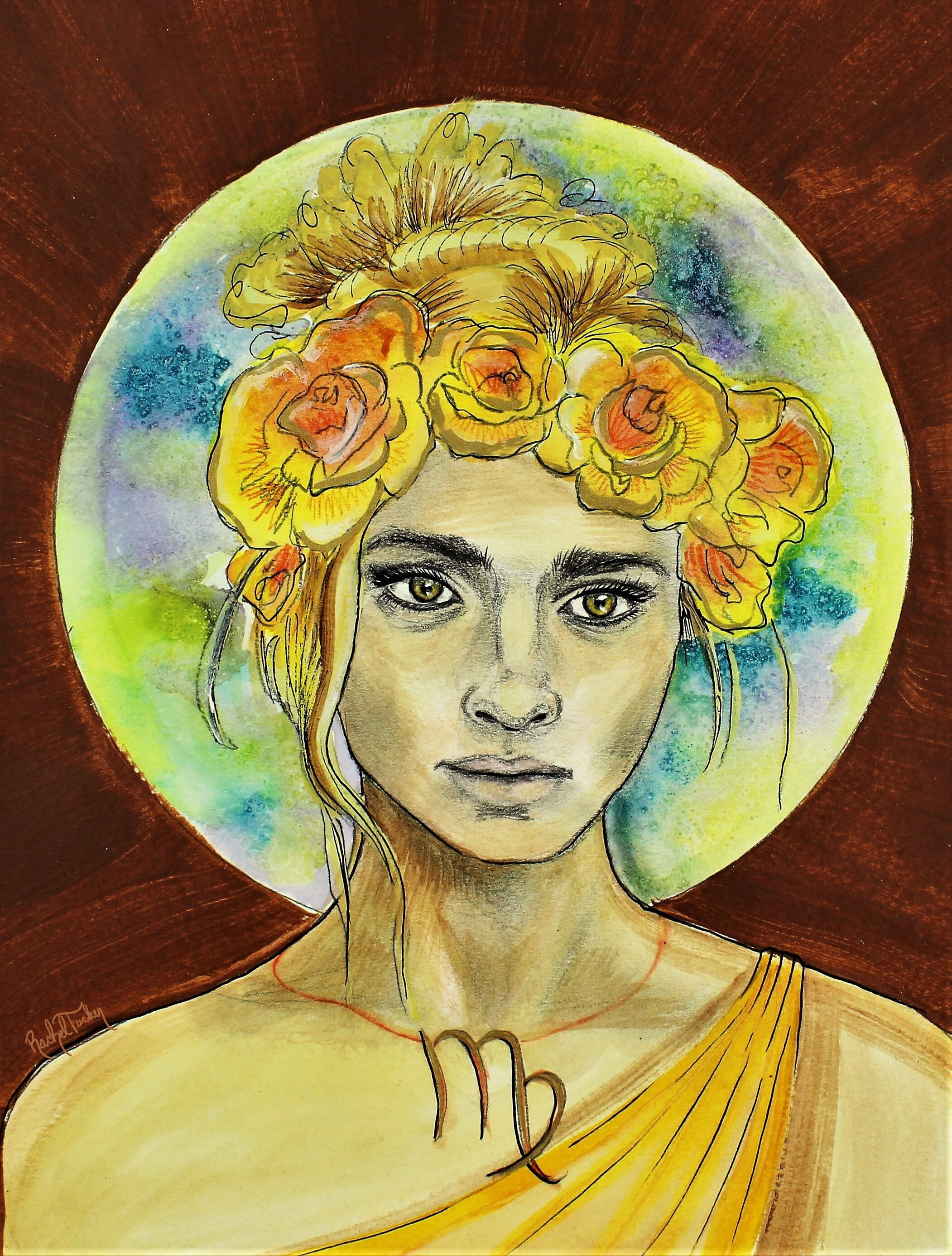 Virgo-Original Painting