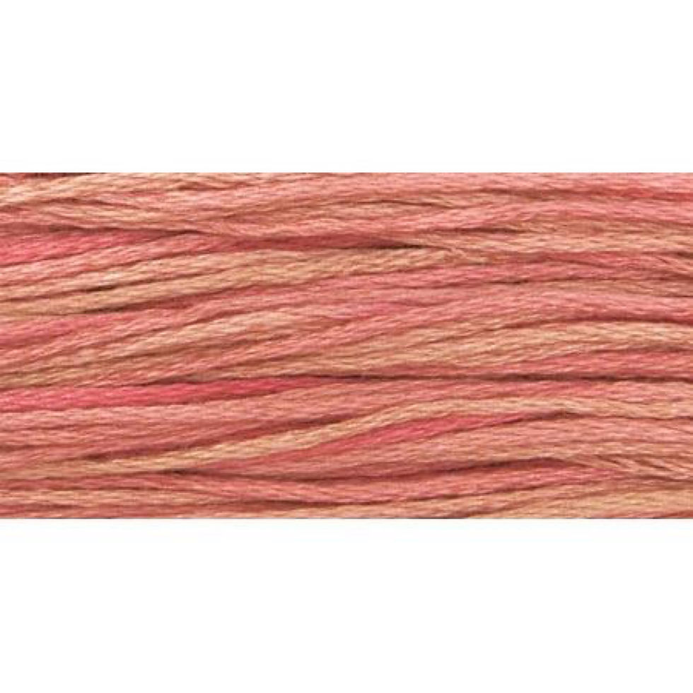 Weeks Dye Works 6-Strand Embroidery Floss 5yd-Camellia