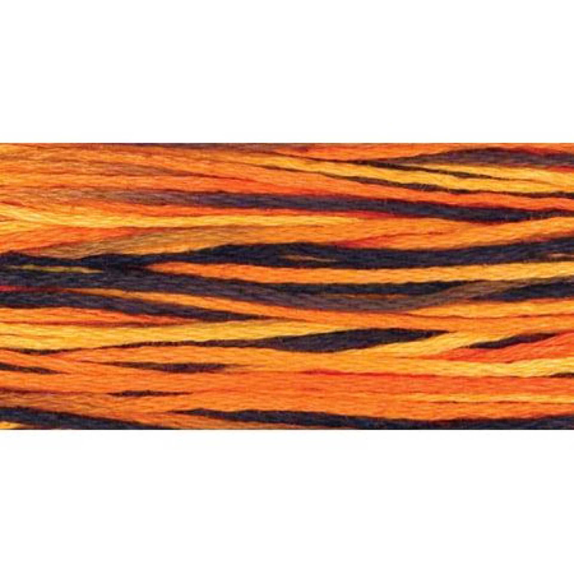 Weeks Dye Works 6-Strand Embroidery Floss 5YD-Trick or Treat
