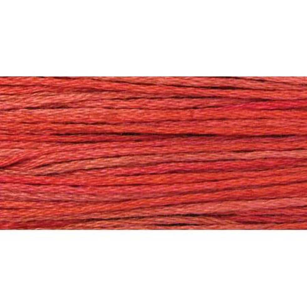 Weeks Dye Works 6-Strand Embroidery Floss 5yd-Aztec Red