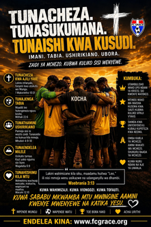 Toleo la tarehe 5 Septemba 2026, Waebrania 3:13 Tunacheza. Tunasukumana. Tunaishi kwa kusudi.