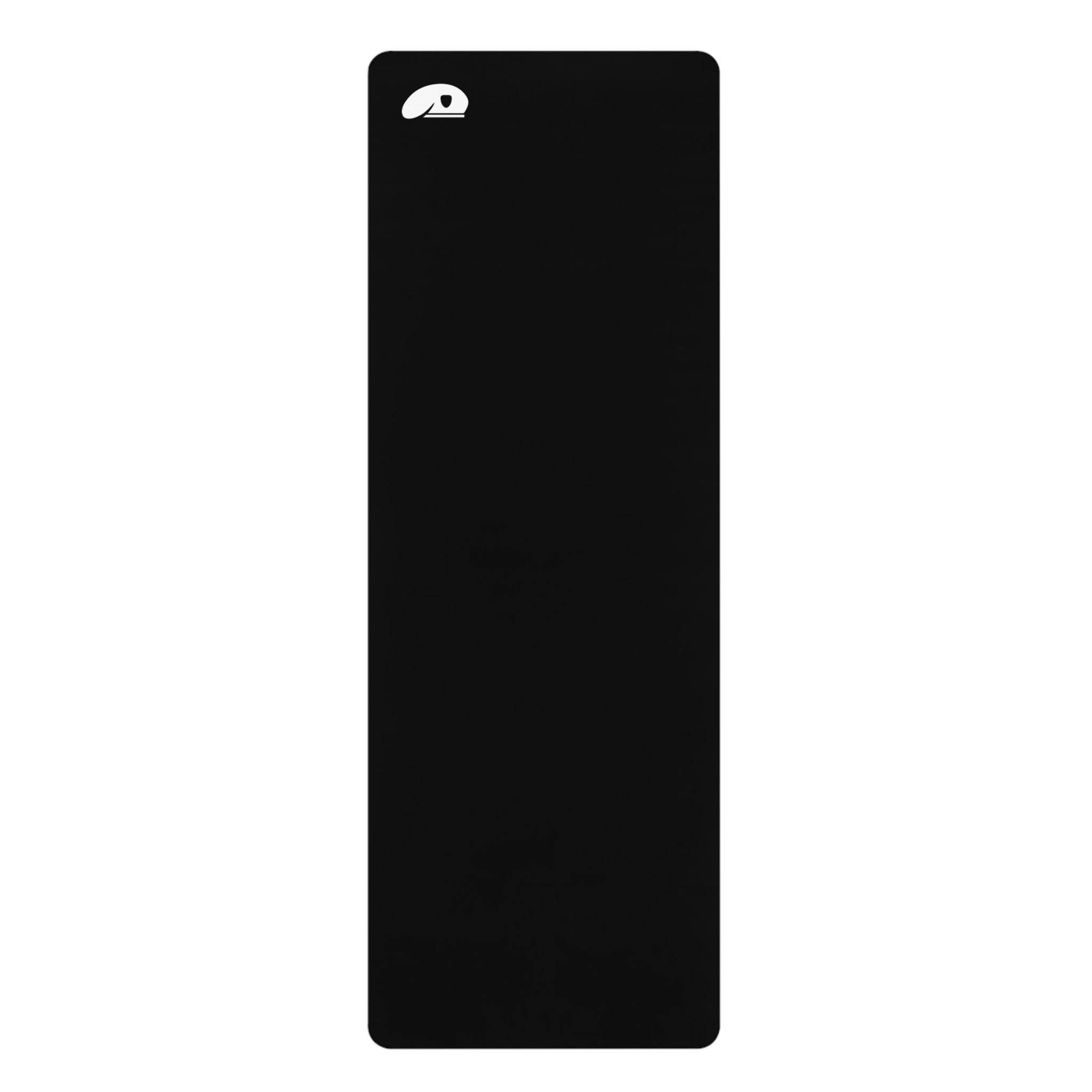 Premium Rubber Yoga Mat Black