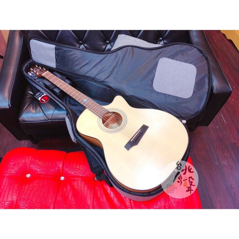 縮圖：Randon 藍盾 RG-04C 41吋 缺角 雲杉合板 桃花心木側背 民謠吉他 木吉他 附原廠琴袋 民謠吉他 木吉他