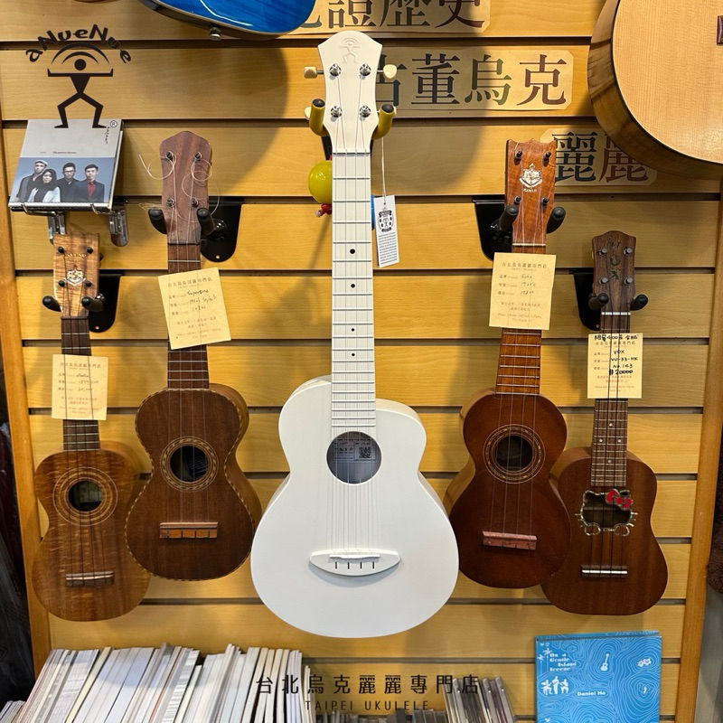 aNueNue 彩虹人 LYRA 複合玻璃纖維系列 LFG-WG 暖灰 23吋烏克麗麗