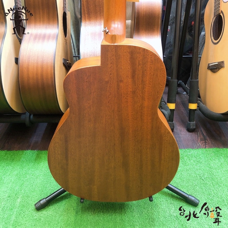 縮圖：aNueNue 彩虹人 M10 36吋 羽毛鳥 雲杉面單板/桃花心木側背板 旅行吉他