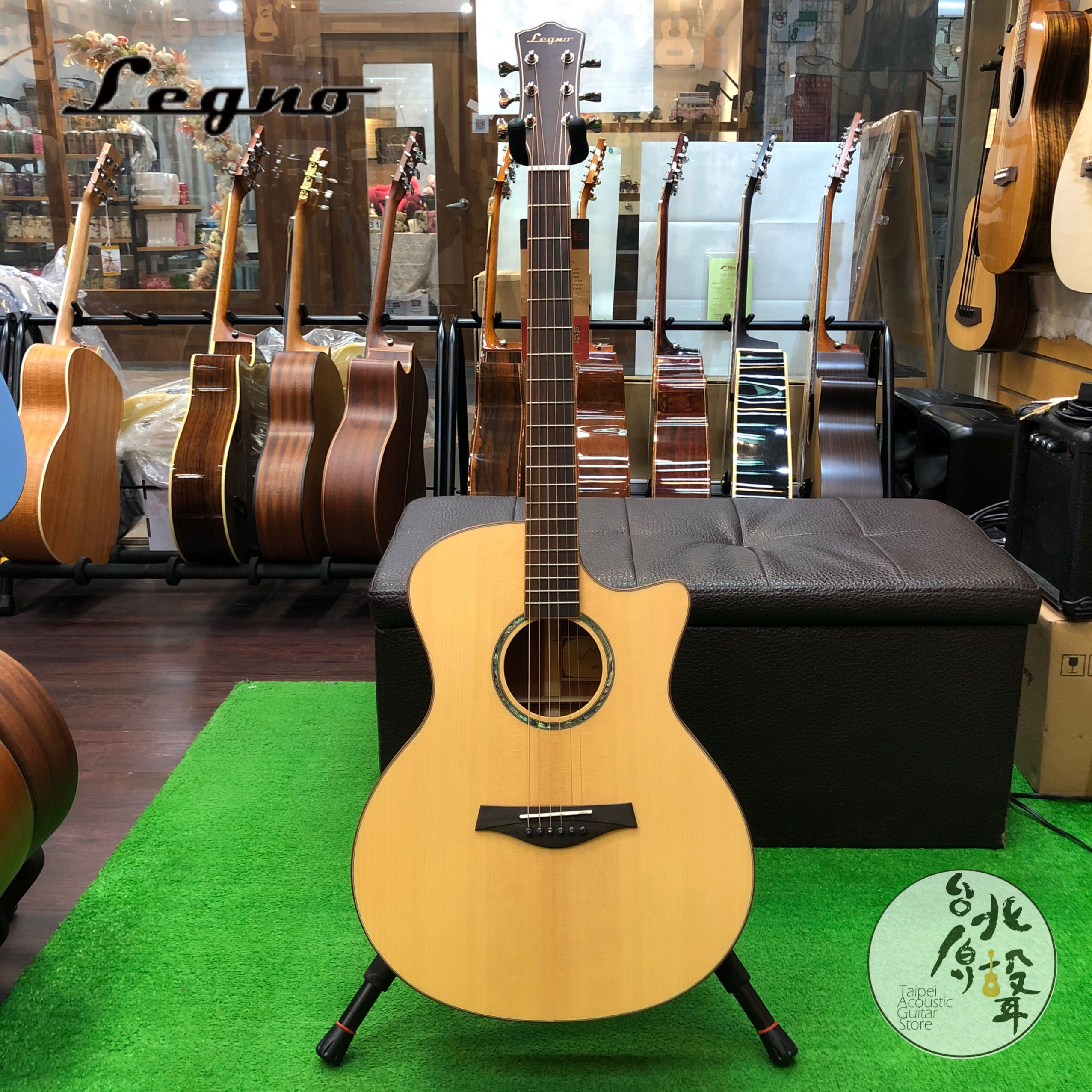 Legno SM2 41吋 雲杉合板/桃花心木側背 新手初學琴 含琴袋 民謠吉他 木吉他