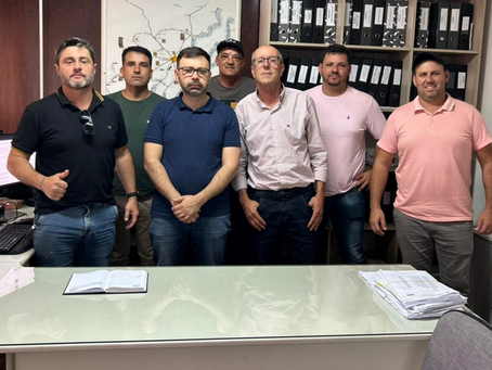 Vice-Prefeito de Herval cobra melhorias nas estradas rurais em reunião com o Daer