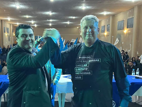 Em convenção, PP oficializa chapa majoritária com Henrique Pereira e Inácio Lima