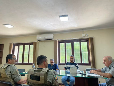 Prefeitura de Cerrito e Brigada Militar discutem estratégias de segurança para o CarnaCerrito 2025