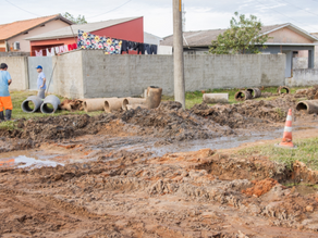 Prefeitura de Pelotas inicia intervenção emergencial no Barro Duro após agravamento de alagamentos e esgoto a céu aberto
