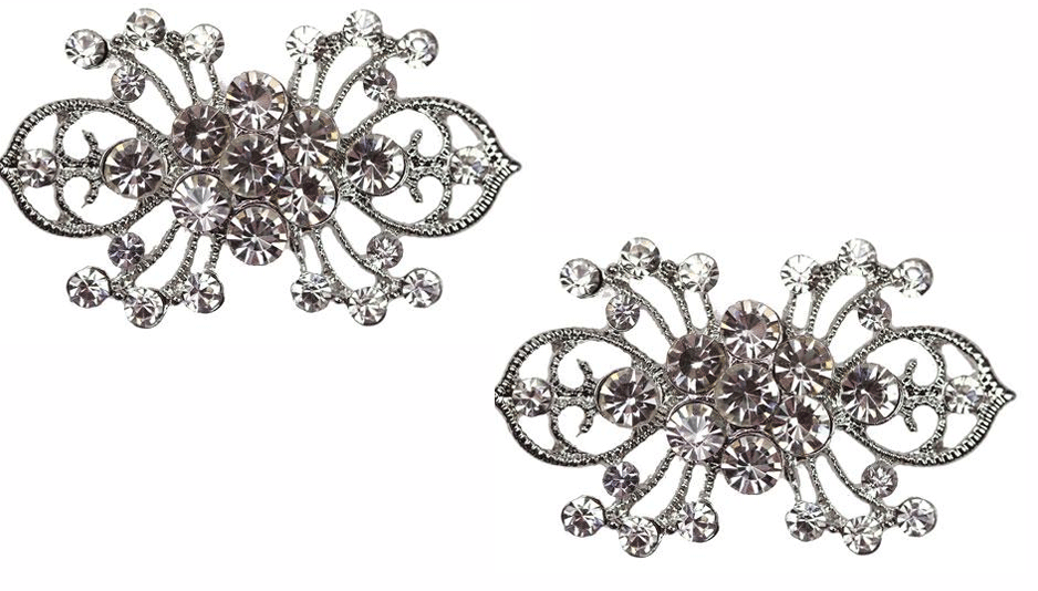 Bellagio Shoe Clips Pink Soles