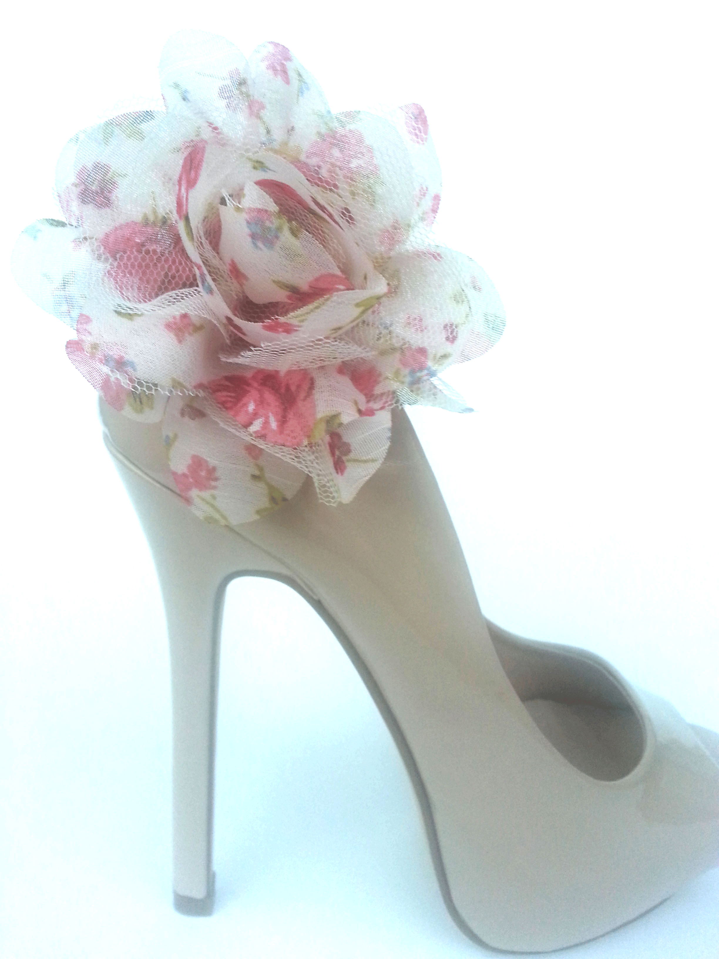 Prettify Flower Shoe Clips