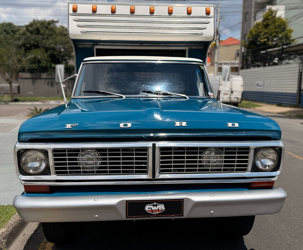 Miniatura: FORD F350 V8 MOTOR-CASA TURISCAR 1977