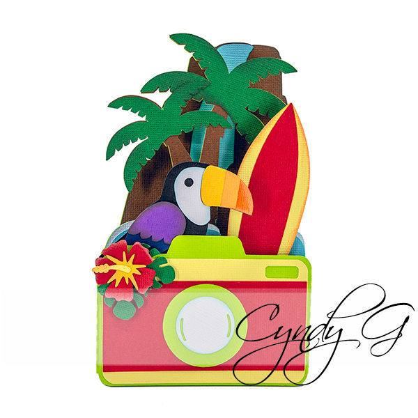 Travel Hawaii Box Card