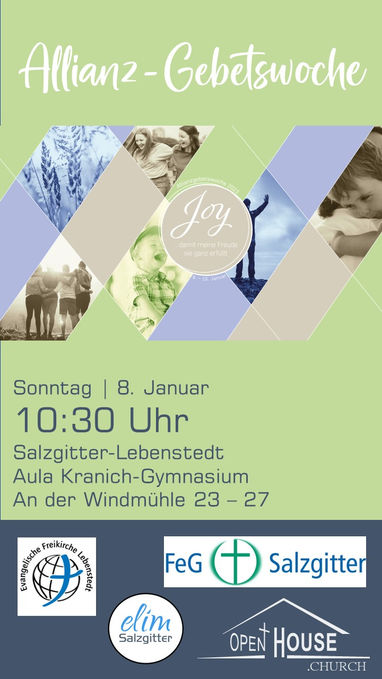 Grüße & Überblick Veranstaltungen