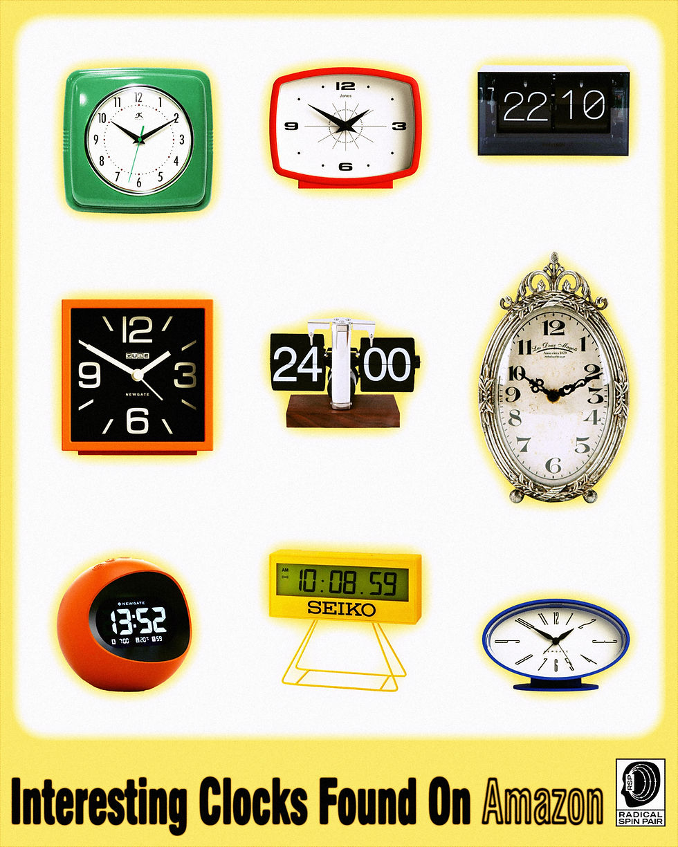 RSP#005 - Interesting Clocks Found On Amazon