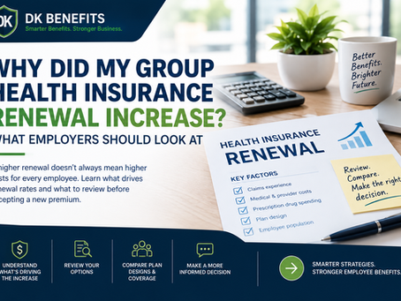Why Did My Group Health Insurance Renewal Increase? What Employers Should Look At