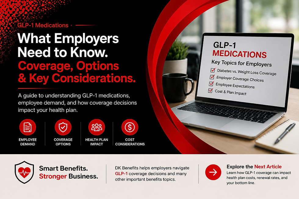 GLP-1 Medications: What Employers Need to Know About Coverage and Costs
