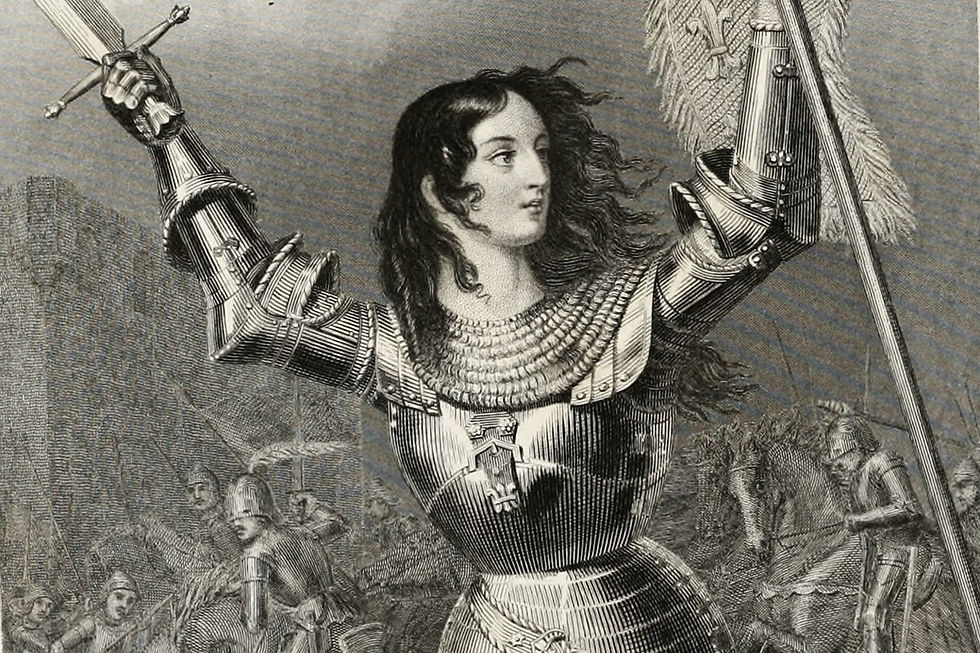 Illustration of Joan of Arc