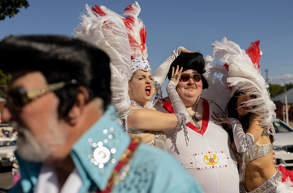 ‘How the King of Rock ’n’ Roll Still Makes Australia Sing’, Parkes Elvis Festival (commissioned by The New York Times, 2022).