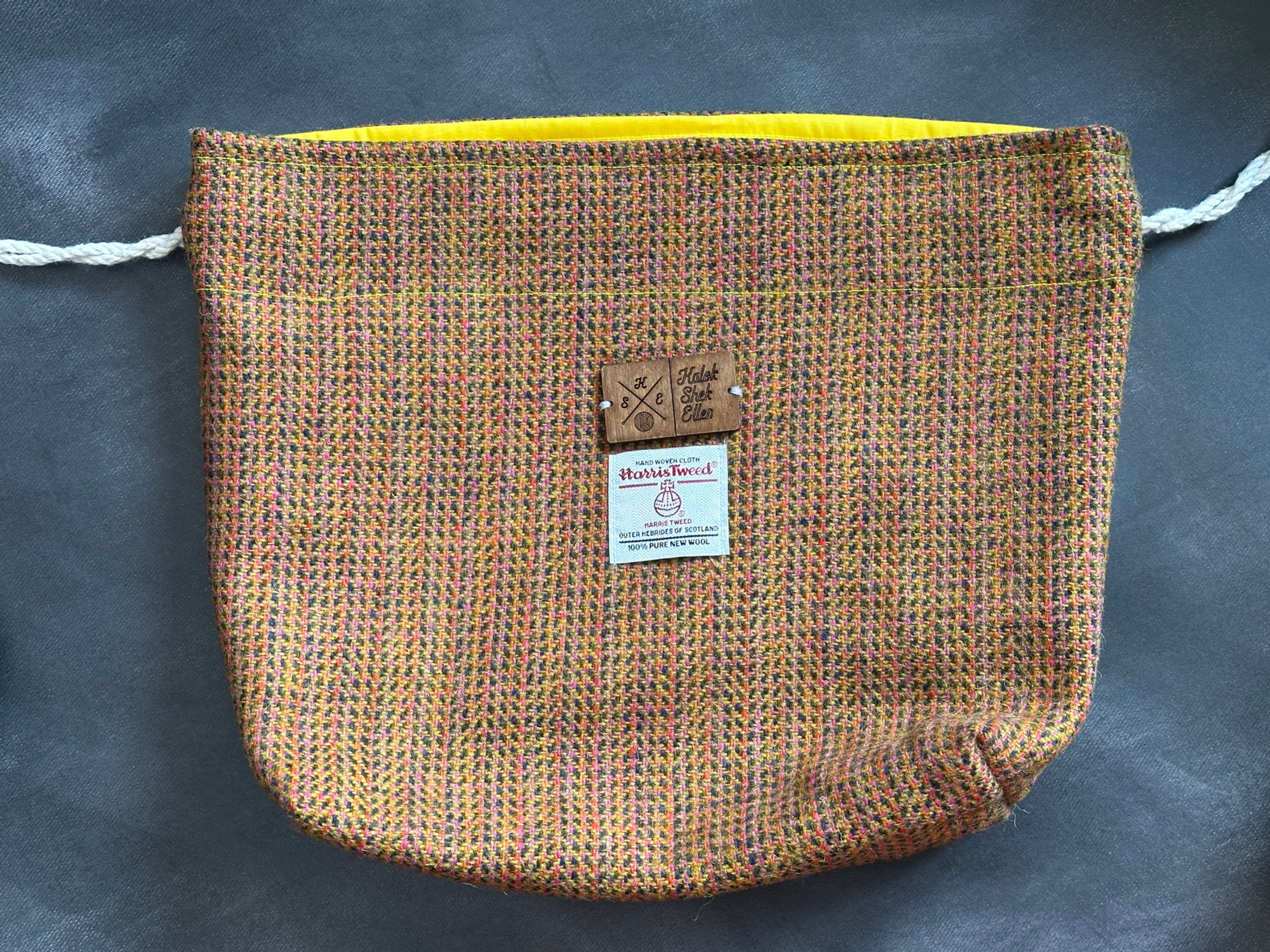 Harris Tweed Sunshine Herringbone