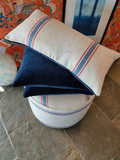 Bespoke footstool and cushions