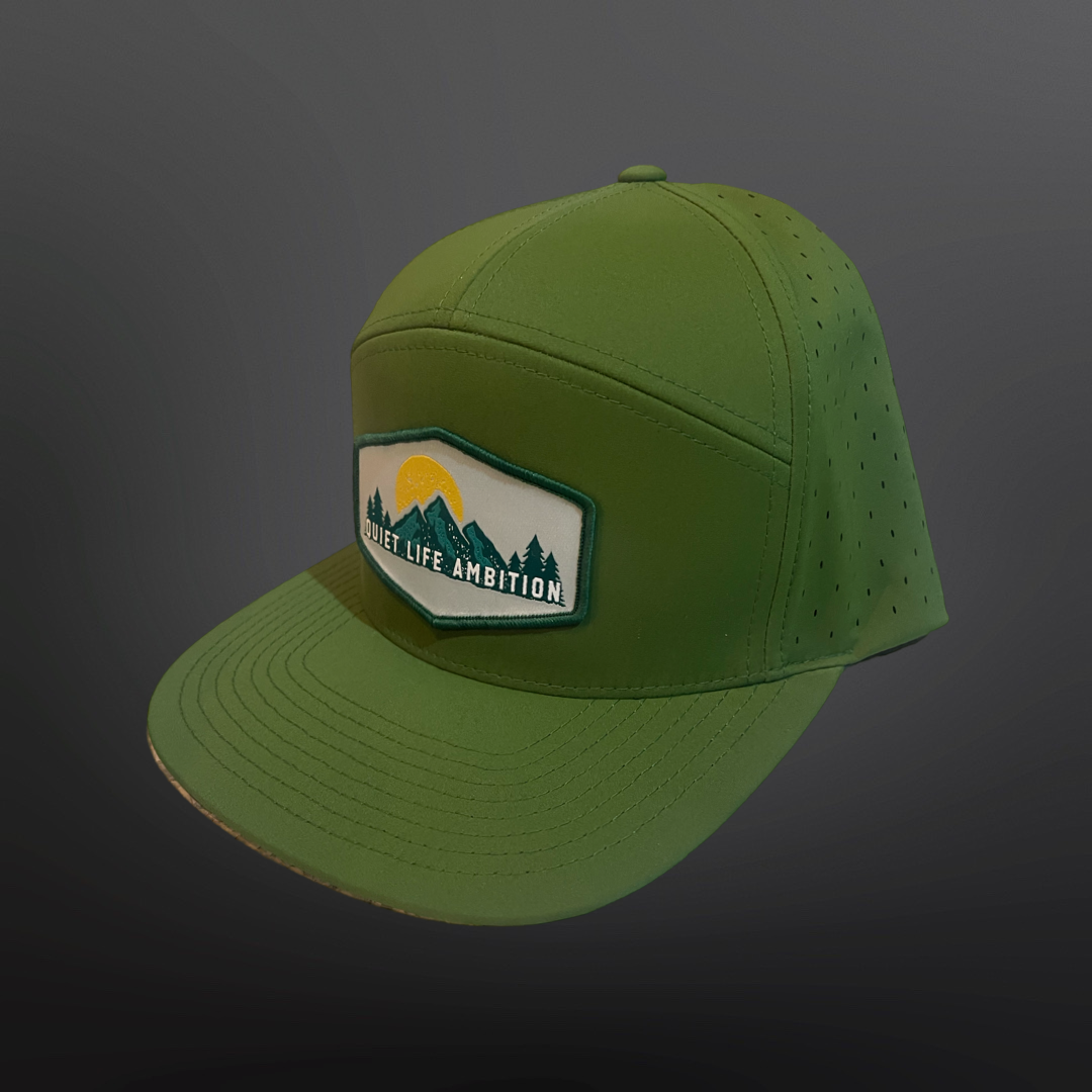 Basil Green - Quiet Life Patch on Richardson 169 Performance Polyester 7-panel