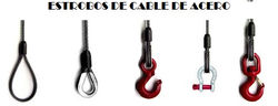 ESTROBOS DE CABLE DE ACERO