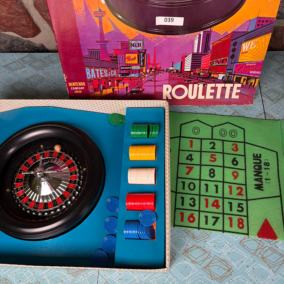 Thumbnail: HW - 039 - Vtg Nintendo Roulette Board Game